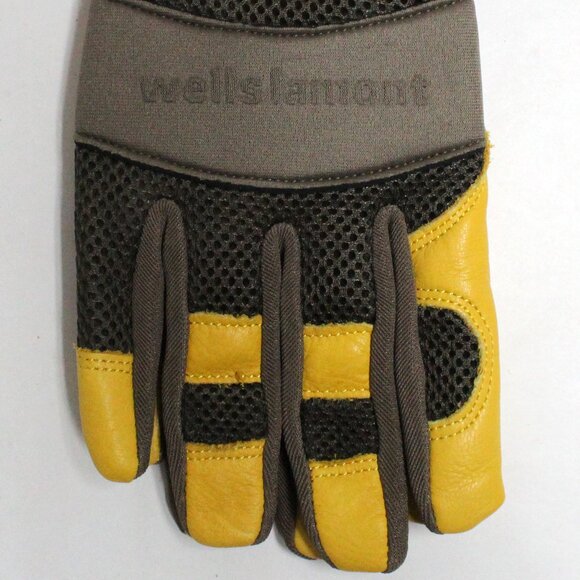Wells Lamont Work & Home Men's L Grain Leather Gloves - Picture 9 of 10